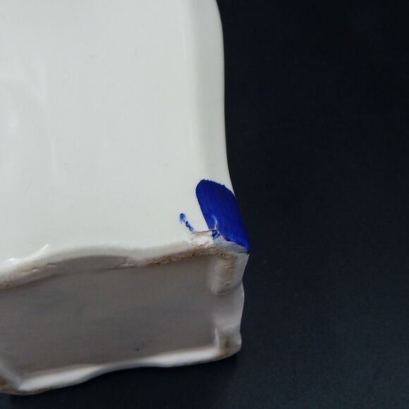 Delftware Floral Pattern Spice Jars Thyme Pepper Curry Paprika Royal Dutch S/4 - Picture 10 of 13